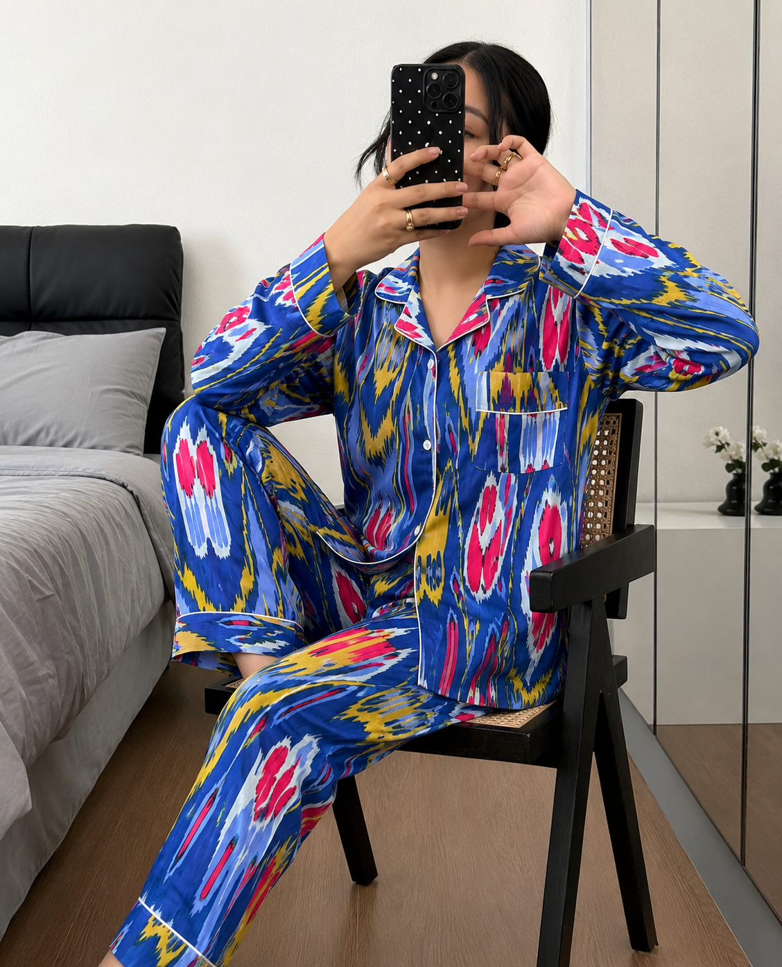 Desi Ikat Lounge Set