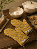 Paisley Palms Mittens Set
