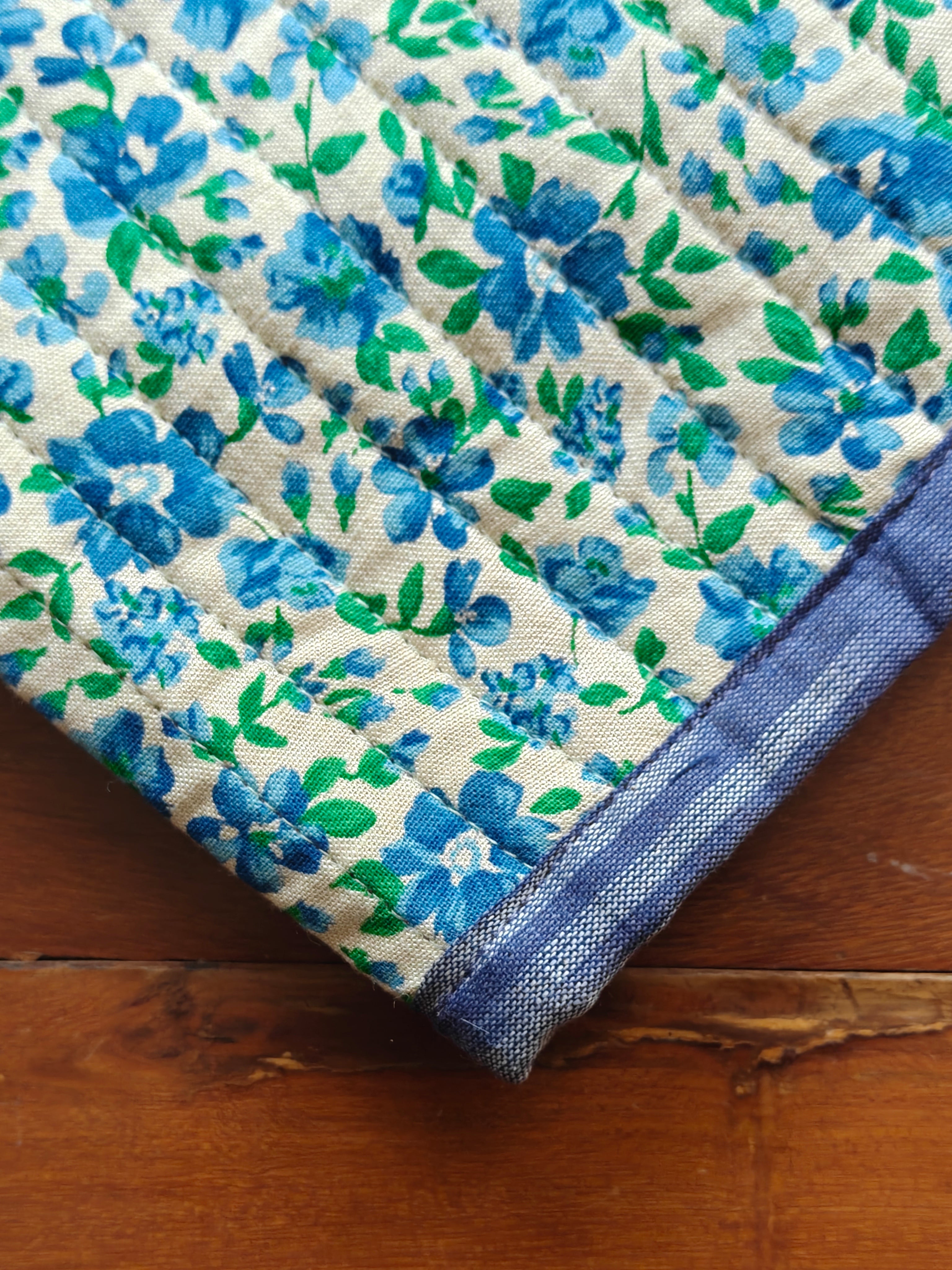 Vintage garden tea cosy